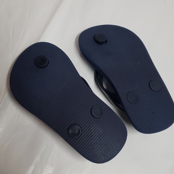 Crazy 8 Slingback Flip Flop Sandals Blue Toddler Kids 6 Toddler 6T - Picture 3 of 9